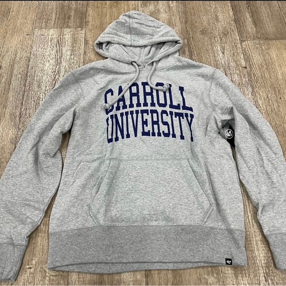 $40 - NWT 47 Carroll University Hooded Sweatshirt - Picture 4 of 5